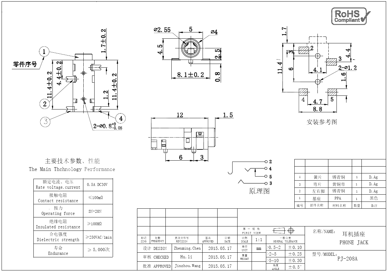 PJ-208A